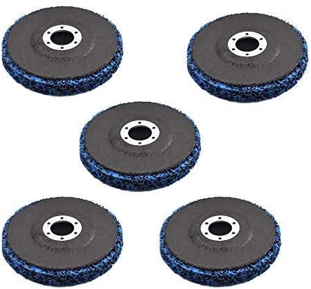 5Pcs 4-1/2" x 7/8" Strip&Clean Discs for Angle Grinders