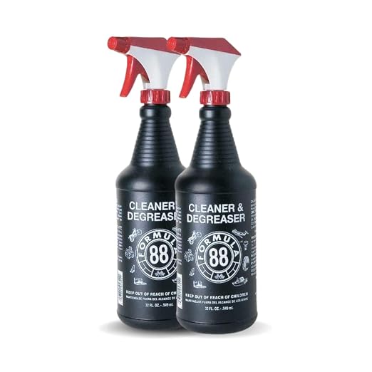 Cleaner & Degreaser | Multi Surface Car & Marine Cleaner for Interior, Exterior | Removes Grease & Grime Residue on Metal, Plastic, Cloth, Vinyl, Carpet (2, 32oz)