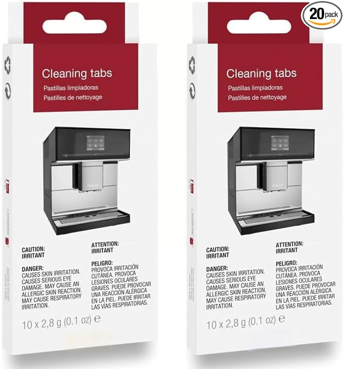 Coffee Machine Cleaning Tablets for Espresso Machine, 20 Pack