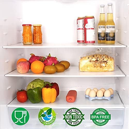 Glomen Shelf Liner, Non-Slip Cabinet Liner, Washable Oil-Proof for Kitchen Cabinet, Shelves, Refrigerator, Storage, Desks, 12 Inches x 10 FT, Non Adhesive Drawers Liner (12 Inches x 10 FT)…