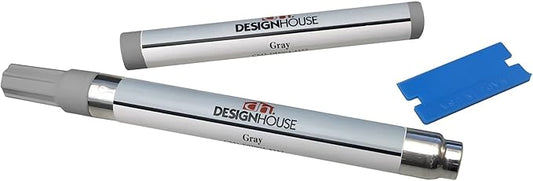 Design House Cabinet Paint Touch-Up Repair Kit for Kitchen or Bath Vanity, Gray – Design House, 930578