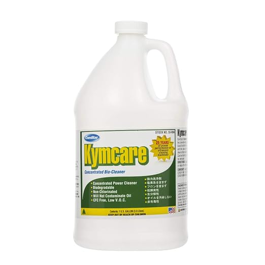 Kymcare, 1 Gallon, General-Purpose Alkaline, Low-Foaming Concentrated Power Cleaner That Removes Away Grease, Carbon Deposits, Oil & Dirt, Made in USA (55-056)