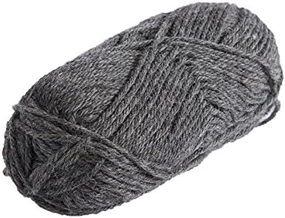Knit Picks Wool of The Andes Worsted Weight Gray 100% Wool Yarn Multi Pack (10 Balls - Cobblestone Heather)