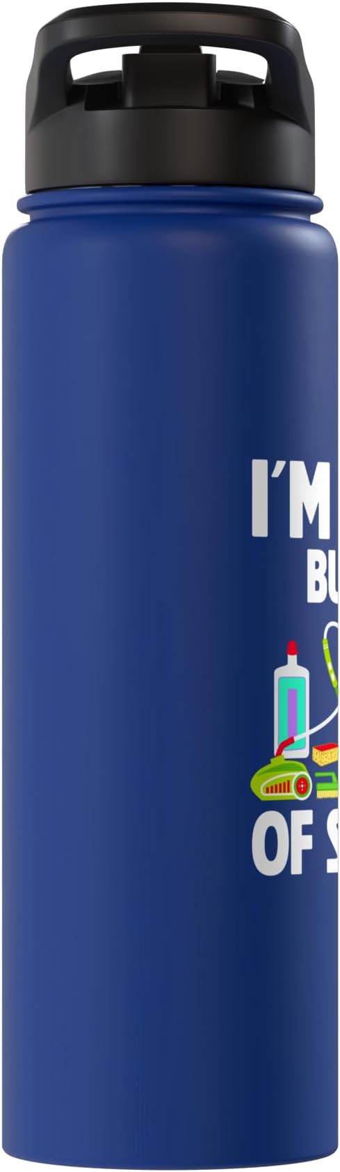 Im in the Business of Sparkle Cleaning Stainless Steel Insulated Water Bottle
