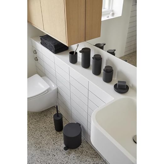 Zone Denmark Modern Elegance Nova Bathroom Bin, Cosmetic Bin, and Waste Bin - Sleek Design for Stylish Bathrooms and Efficient Waste Management