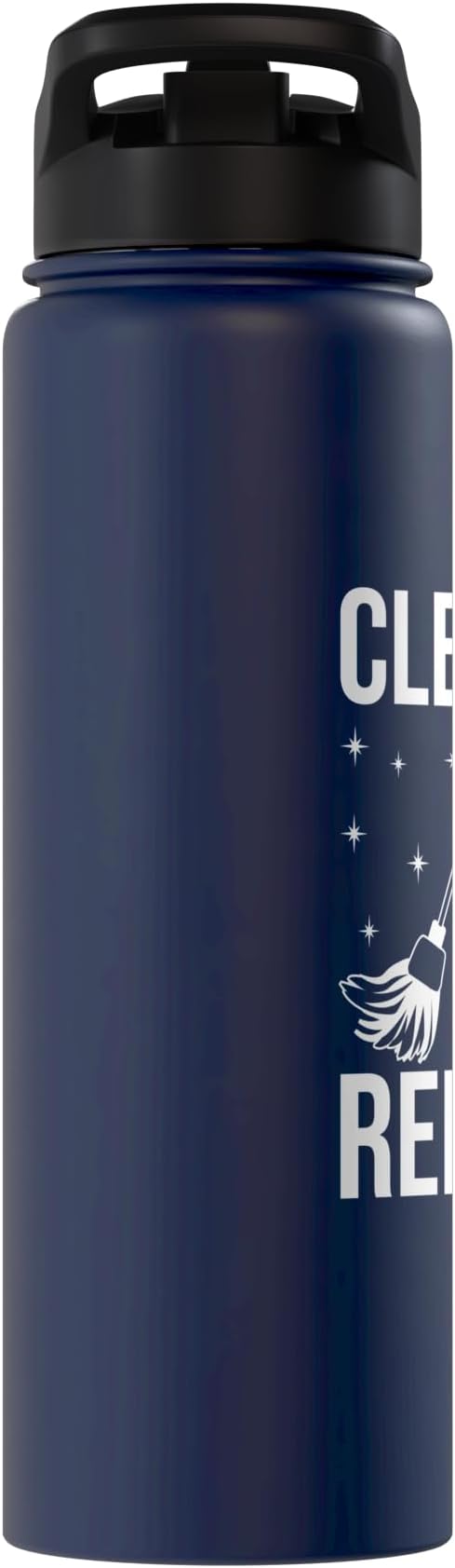 Cleaning is my Religion Cleaning Stainless Steel Insulated Water Bottle
