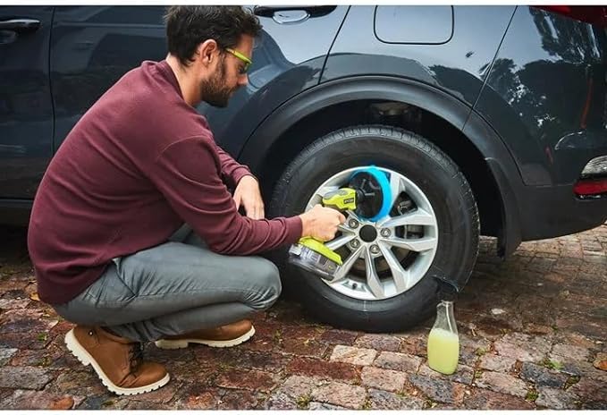 RYOBI ONEAND 18V Cordless Vortex Power Scrubber Tool ONLY P4510 | Battery and Charger Sold Separately