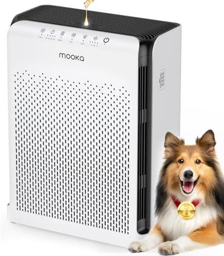 M200L Air Purifiers for Home Large Room 2200ft² + KJ067L Air Purifiers for Bedroom