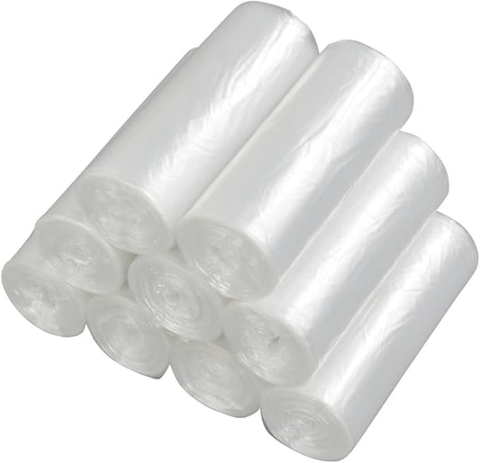 Vababa 13 Gallon Clear Tall Kitchen Trash Bags, Garbage Bags, 225 Counts
