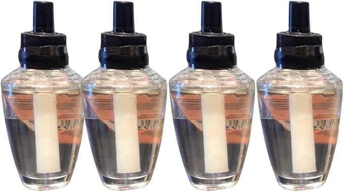 Bath & Body Works Leaves Wallflowers Home Fragrance Refill Bulbs 0.8 fl oz Each – Pack of 4