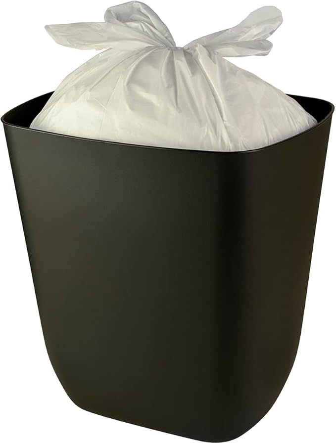 Amazon Basics 4 Gallon Trash Bags, Flap Ties, Fresh Scent, 80 Count (Pack of 6)