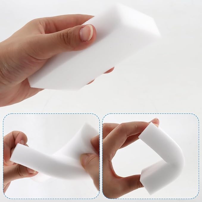 100 Pack Melamine Sponges & 28PCS Thick Melamine Foam