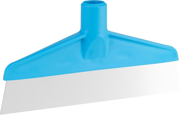 Vikan 29083 Table & Floor Scraper, 9.6 ", Blue