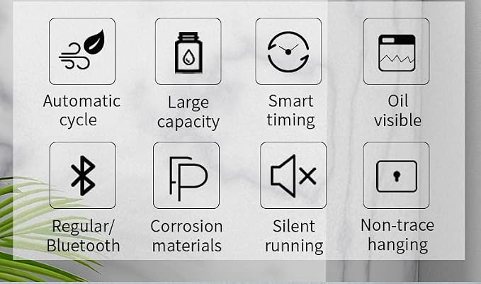 Scent by Aroma Collection Smart Scent Diffuser, Black, 400ml Large Capacity, 360° Air Circulation, Bluetooth Compatible