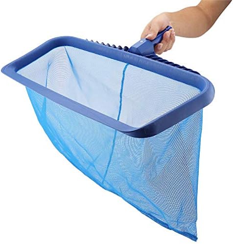 Swimming Pool Leaf Skimmer Net Lightweight Deep Bag Leaf Tool Leaf Rake Swimming Pool Maintenance for Landscape Pool Pond Tub Spas Fountains