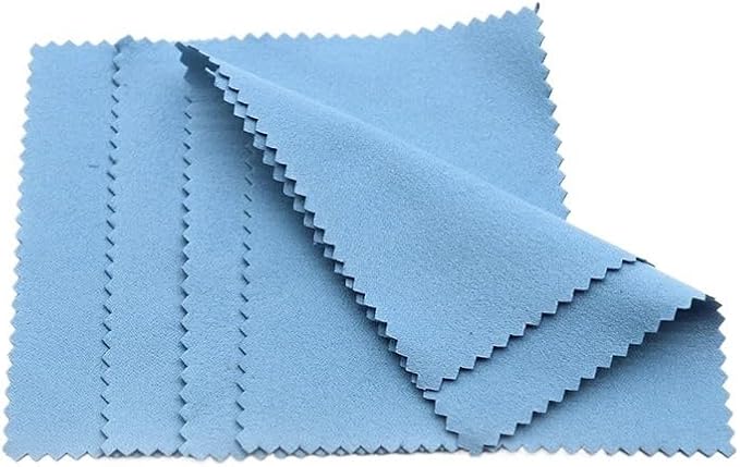 Ceramic Coating Applicator Kit – Blue Sponge & Microfiber Cloth，Compatible for Car Wax, Glass & Paint Protection(5Pcs Cloth)