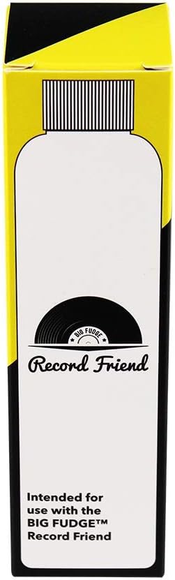 Big Fudge Vinyl Record Cleaning Solution - 150ml (5.1oz) Refill Bottle for Use Record Friend | Keep Your Collection Sounding Fresh As Ever!