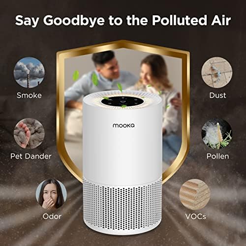 M200L Air Purifiers for Home Large Room 2200ft² + AP-S0610L Air Purifiers for Home Large Room 1200ft²
