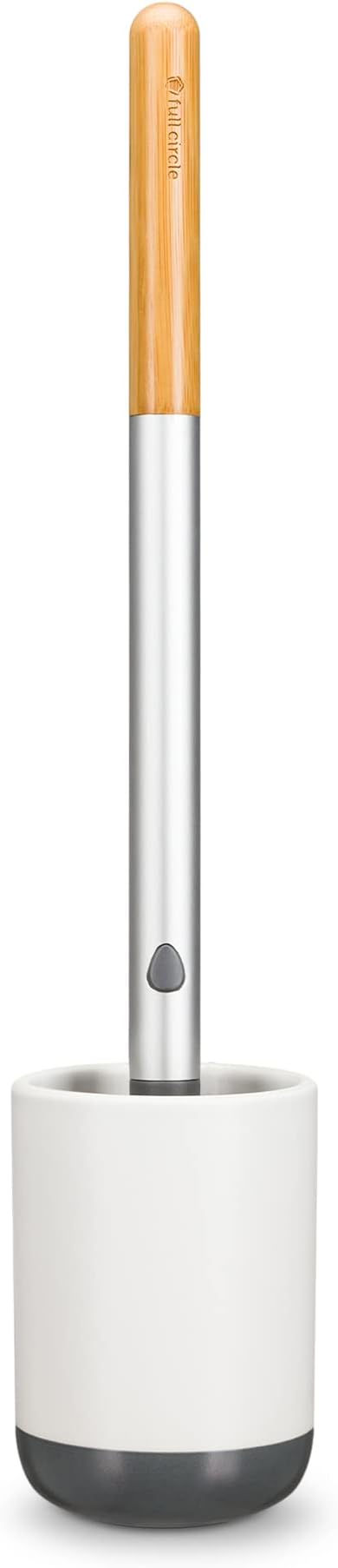 Full Circle Quick Drying Toilet Brush Refill – Replaceable Head for Deep Bowl Cleaning, Fits Quick Drying Toilet Brush, Plastic-Free Packaging