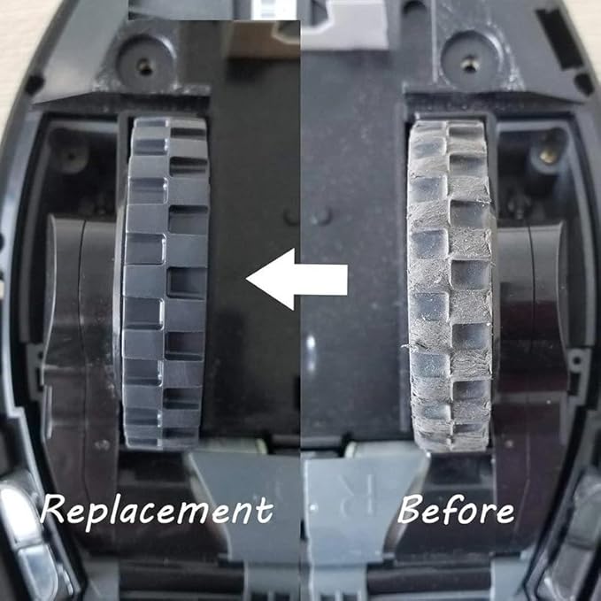 Drive Wheel Module Compatible for IRobot Roomba J7 J7+ J6+ i7 i7+ j5 i5 i3 i3+ i4 Plus E5 E6 Combo j5 i5 j5+ i5+ Robot Vacuum Cleaner Replacement Parts (New j i e Series)