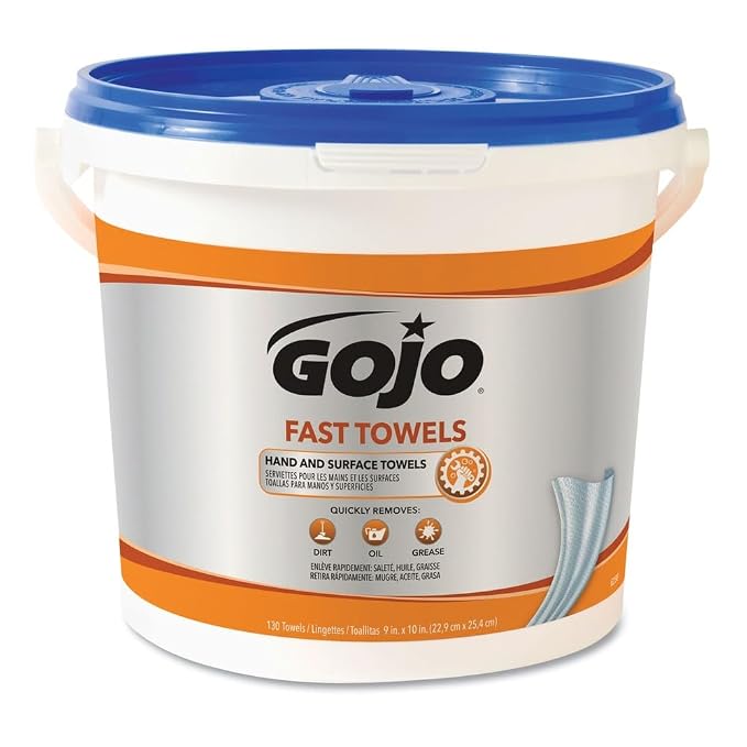 C-Fast Wipes 4/130 Count Bucket