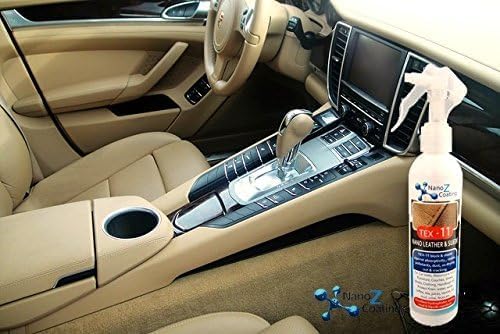 Eco-Friendly Nano Leather & Suede Protector Spray – Water-Based Hydrophobic Waterproof & Stain Repellent for Boots, Shoes, Jackets, Bags, Furniture & Car Seats – Invisible Protection (67.63 fl.oz)