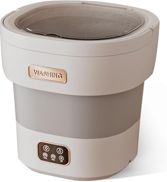 Portable Washing Machine, Mini Washer 12L Upgraded Large Capacity Foldable Washer Deep Cleaning of Underwear Baby Clothes and Other Small Clothes for Apartments Dormitories Hotels
