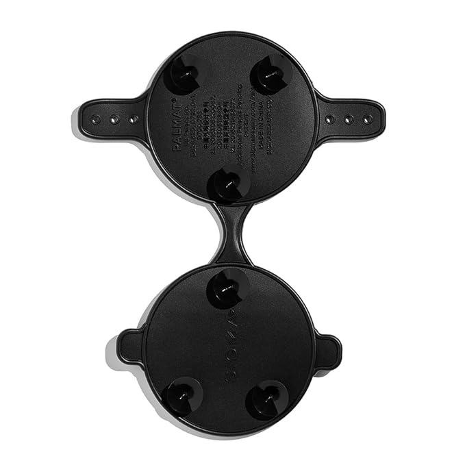 Sigma Beauty - Palmat® - Makeup Brush Cleaner - Perfect for Travel and On the Go - Palm Sized - Black