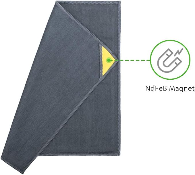 loukin Whiteboard Accessories Bundle | Magnetic Whiteboard Cleaning Cloth 4 Pack & Non-Toxic Whiteboard Cleaner (3.4 fl oz) & Non-Toxic Whiteboard Cleaner (17 fl oz)
