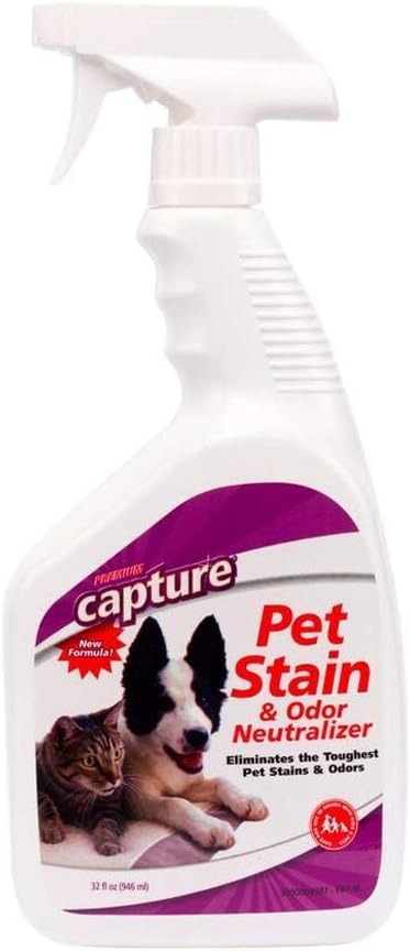 Capture Carpet & Rug Dry Cleaner (1 lb) Pet Stain & Odor Neutralizer (32 oz), Pet Stain Remover for Carpet, Rug, Couch, Car & Upholstery Bundle