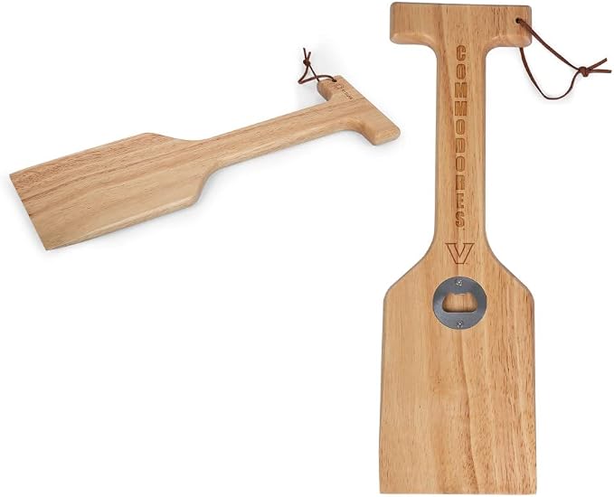 PICNIC TIME NCAA Unisex-Adult NCAA Hardwood BBQ Grill Scraper with Bottle Opener
