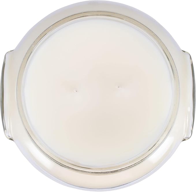 GLAM4LIFE Tyler 22 oz Scented 2-Wick Jar Candle, White