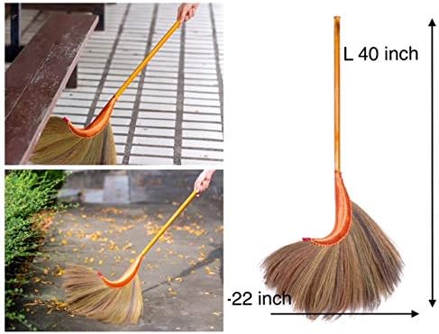 Natural Grass Broom 100% Handmade (Traditional)