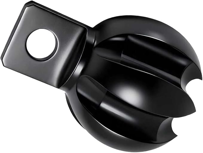 6-Blade Drain Snake Cutter Head (Fits 5/16"-3/4" Cables) – Heavy Duty CNC Steel Root/Grease/Hair Remover with Rustproof Coating, Hex Key & Screws Included