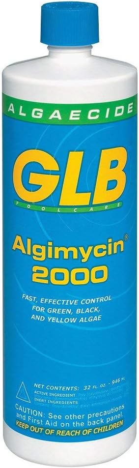 GLB 71104A-02 Algimycin 2000 Algaecide for Swimming Pools, 1-Quart, 2-Pack