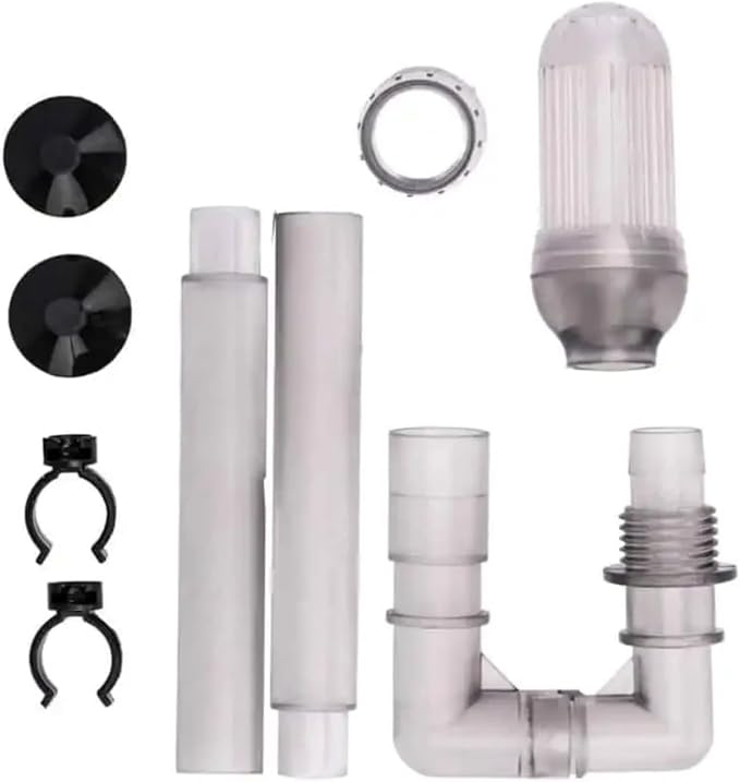 SunSun 3-Stage External Canister Filter for Aquariums & Ponds – 210 GPH Flow, Easy Setup & Maintenance – HW-604B