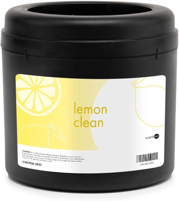 ScentAir Whisper Home Monthly Plug-in Refill, Fragrance Cartridge for Home and Office, Lemon Clean