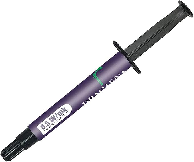 Dracaena Thermal Compound Paste (4Gram), Carbon Based High Performance, Heatsink Paste, Thermal Compound CPU for All Coolers, Thermal Interface Material -CTG9