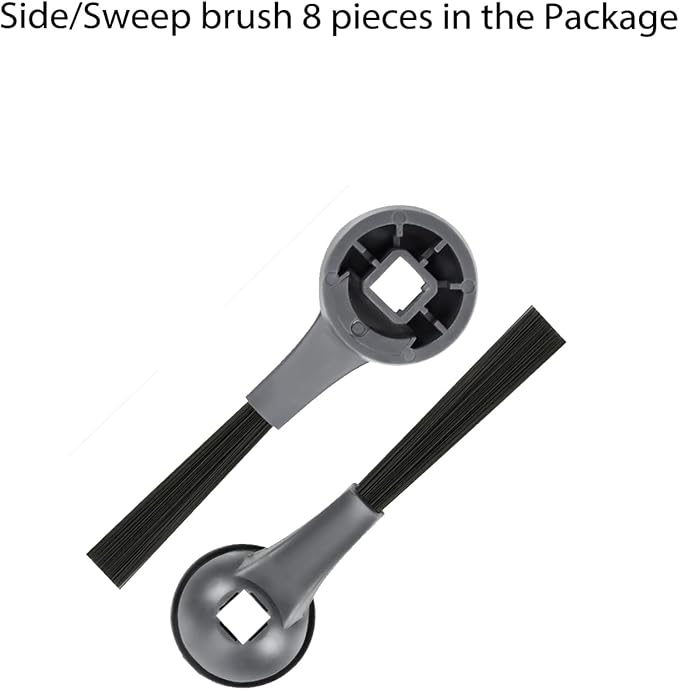 Accessories Replacement Part Kit for Shark Power Detect/Detect Pro AV2800ZE AV2810YS RV2820YE AV/RV2820ZE 2 Main Brush Roll, 5 HEPA Filters, 8 Side Brush, 2 Self-Clean Base