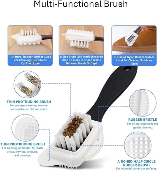 Shoe Laundry Cleaning Bag for Sneakers Tennis Shoes, 1pc Shoe Washing Machine bag, 2 Pairs of Adjustable Shoe Trees, 1 Cleaning Shoe Brush, 1 Bag for Drying Shoes, bolsa de zapatos para lavadora