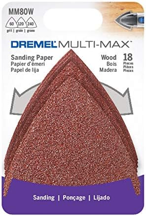 Dremel Oscillating Tool Accessory Wood Sandpaper