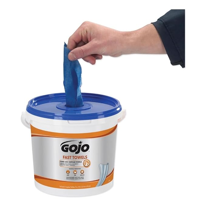 C-Fast Wipes 4/130 Count Bucket