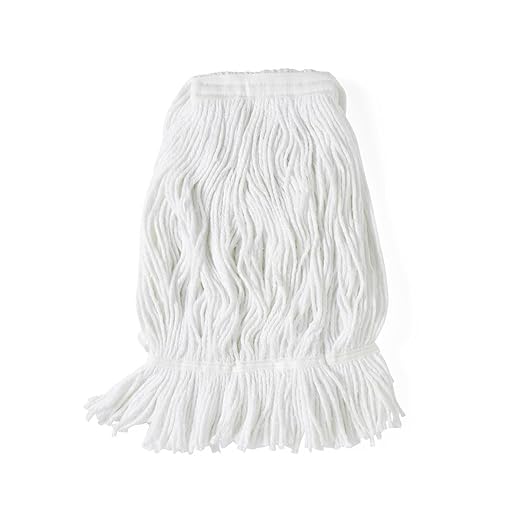 Disposable Rayon Mop Head with Fantail, 14 oz.,12,Case,DYNDRMH14FT