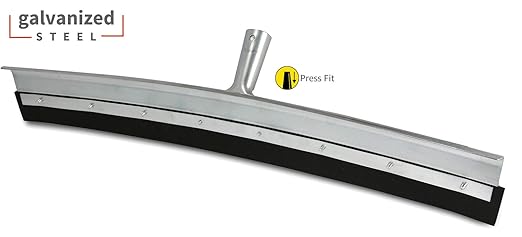 Unger Professional AquaDozer MAX Smooth Surface Curved Floor Squeegee, 24"