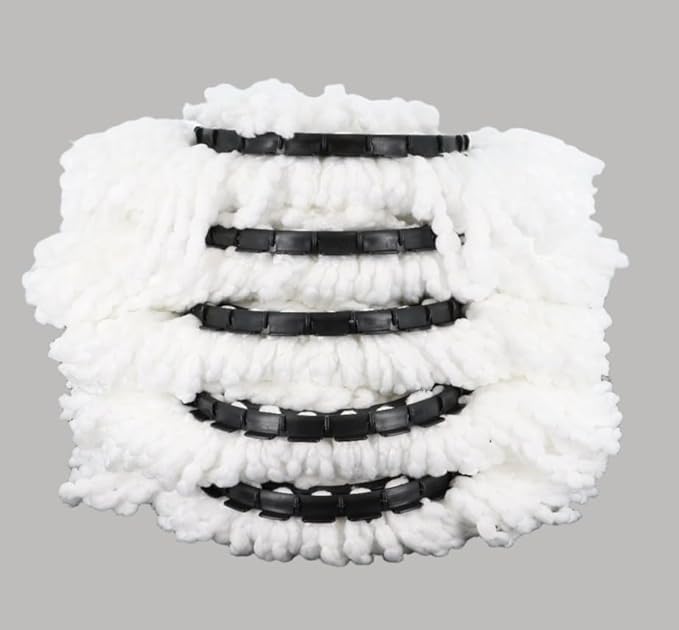 Replacement Microfiber Mop Heads - 5 Pack