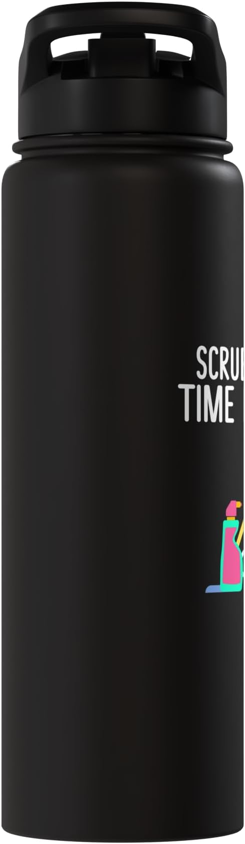 Scrub a dub dub time for a Scrub Cleaning Stainless Steel Insulated Water Bottle