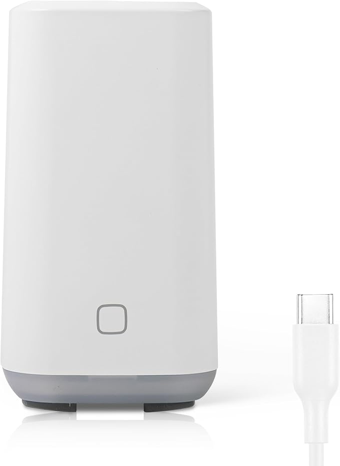 Link UV-C + Heat Drying Toothbrush Holder L-S201/Toothbrush Cover/Toothbrush Travel Containers/USB Charging Way/Auto Care System (White)