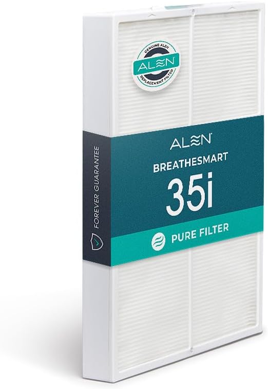 Alen Breathesmart 35i Replacement Air Filter B3-Pure Replacement H13 True HEPA Filter - Captures Allergens & Dust