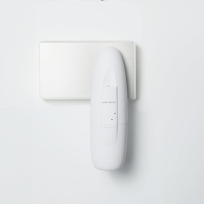 Scent Better Plug in Essential Oil Waterless Diffuser for Home, Hotel, Spa, Office with 500 sq ft Coverage - Includes Free Linen Breeze (White)