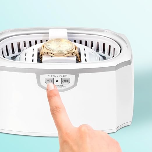Professional Ultrasonic Cleaner Machine for Jewelry, Watches, Glasses, Dentures & Tools – 45kHz Digital Stainless Steel Ultrasonic Cleaner with Timer, Heater, Lab & Home Use